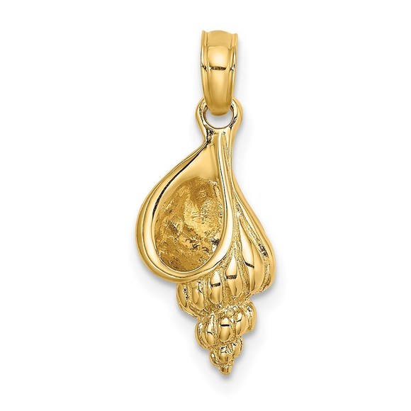 14K 3-D Mini Conch Shell Charm,All Products : American Fashion Style Bags On Sale 14K 3-D Mini Conch Shell Charm,All Products : American Fashion Style Bags On Sale